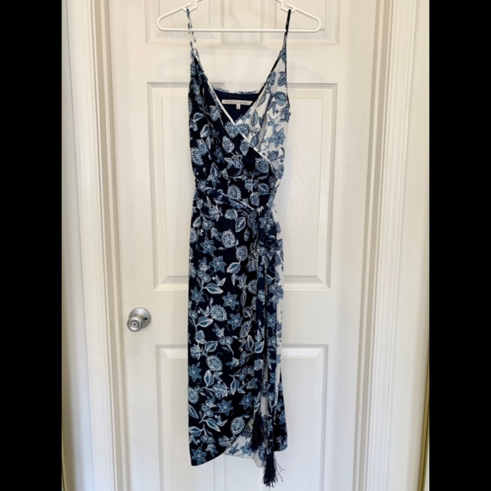 RACHEL Rachel Roy Faux Wrap Dress with Tassel Sz 4